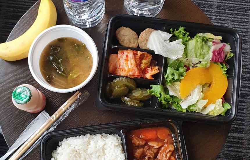 Обед на карантине в корее