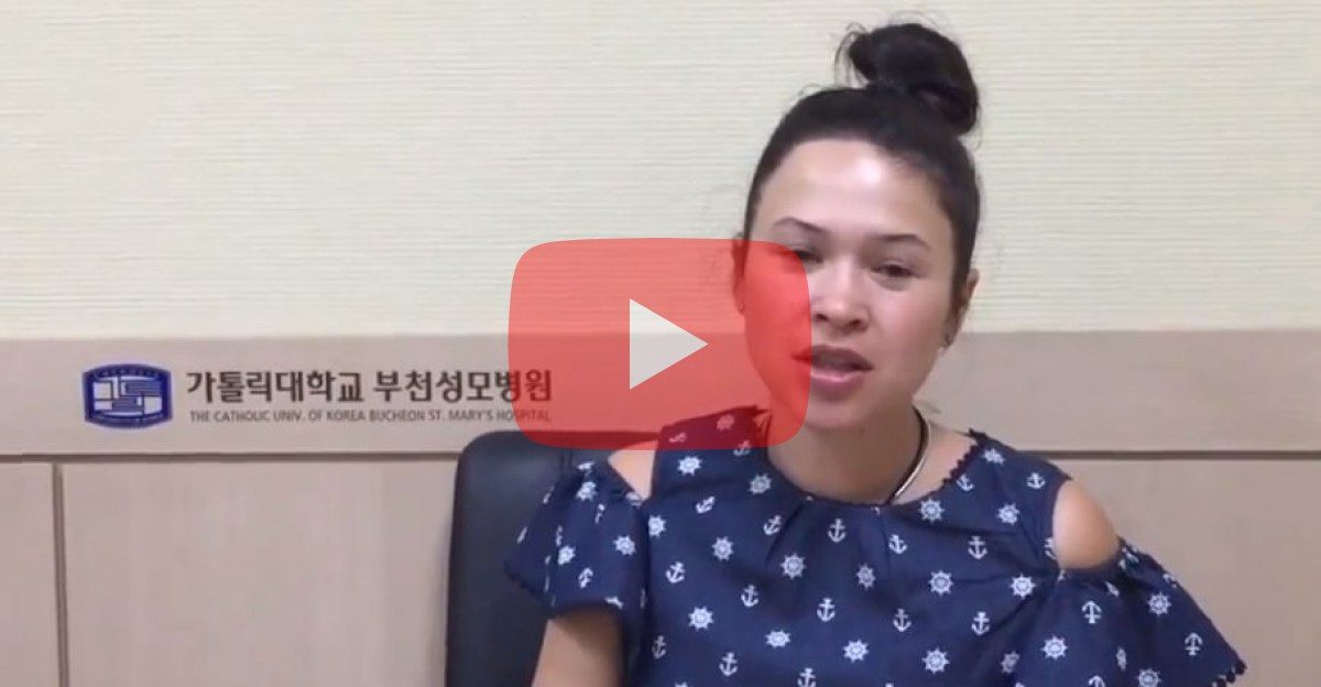 Видео отзыв о лечении в Госпитале Святой Марии, Корея